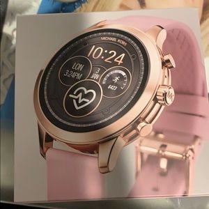Michael Kors rose gold smartwatch